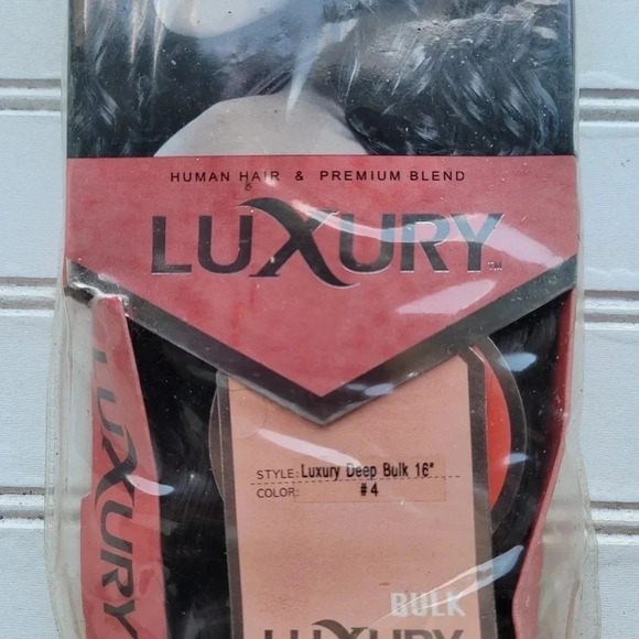 Ever Collection Human Hair Premium Blend Luxury Deep 16" Color Black #4R - Picture 7 of 8